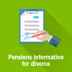 I need pension information for a divorce